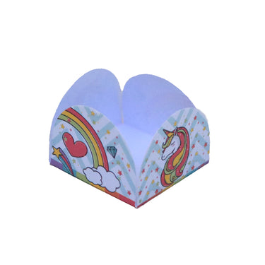 Unicorn Mini Dessert Liners - 50 count